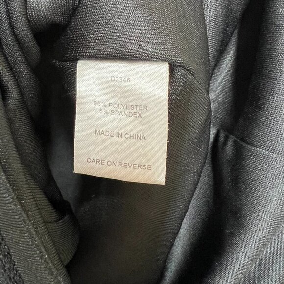 Alexia Admor Black Red Dolman Sleeve Floral Sheath Dress $225 - Picture 10 of 10